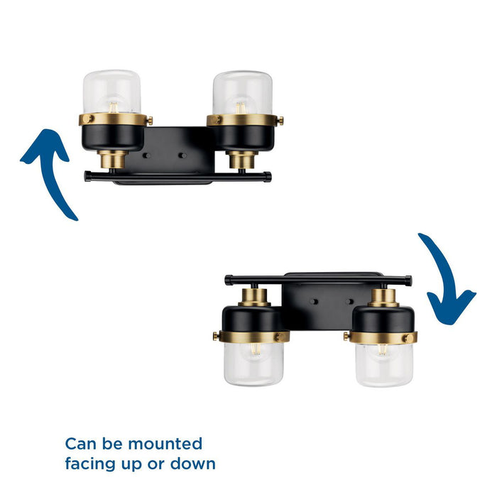 Beckner Bath Bar-Bathroom Fixtures-Progress Lighting-Lighting Design Store