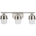 Beckner Bath Bar-Bathroom Fixtures-Progress Lighting-Lighting Design Store