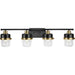 Beckner Bath Bar-Bathroom Fixtures-Progress Lighting-Lighting Design Store