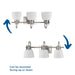 Preston Vanity-Bathroom Fixtures-Progress Lighting-Lighting Design Store