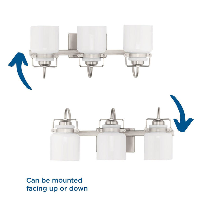 Fessler Bath Bar-Bathroom Fixtures-Progress Lighting-Lighting Design Store