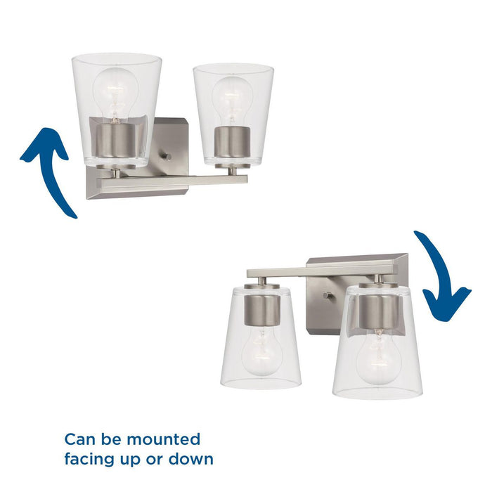 Vertex Bath Bar-Bathroom Fixtures-Progress Lighting-Lighting Design Store