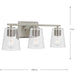 Vertex Bath Bar-Bathroom Fixtures-Progress Lighting-Lighting Design Store