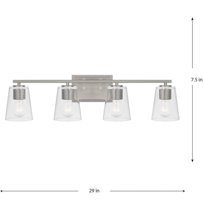 Vertex Bath Bar-Bathroom Fixtures-Progress Lighting-Lighting Design Store