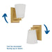 Vertex Bath Bar-Sconces-Progress Lighting-Lighting Design Store
