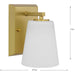 Vertex Bath Bar-Sconces-Progress Lighting-Lighting Design Store