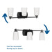 Adley Bath Bar-Bathroom Fixtures-Progress Lighting-Lighting Design Store