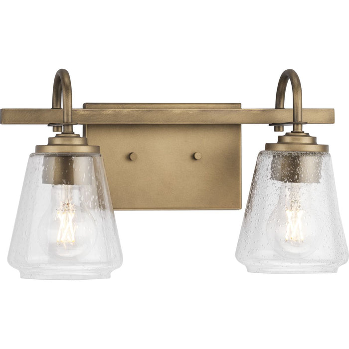 Martenne Two Light Bath & Vanity-Bathroom Fixtures-Progress Lighting-Lighting Design Store