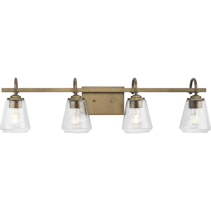 Martenne Four Light Bath & Vanity-Bathroom Fixtures-Progress Lighting-Lighting Design Store