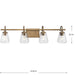 Martenne Four Light Bath & Vanity-Bathroom Fixtures-Progress Lighting-Lighting Design Store