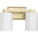 Estrada Two Light Bath & Vanity-Bathroom Fixtures-Progress Lighting-Lighting Design Store