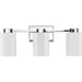 Estrada Three Light Bath & Vanity-Bathroom Fixtures-Progress Lighting-Lighting Design Store