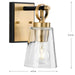 Cassell One Light Bath & Vanity Light-Sconces-Progress Lighting-Lighting Design Store