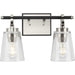 Cassell Two Light Bath & Vanity-Bathroom Fixtures-Progress Lighting-Lighting Design Store