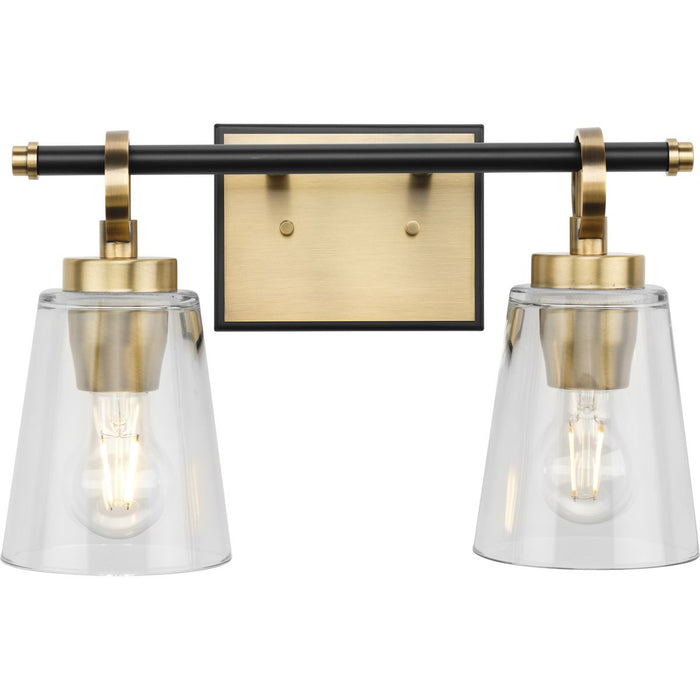 Cassell Two Light Bath & Vanity-Bathroom Fixtures-Progress Lighting-Lighting Design Store