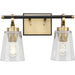 Cassell Two Light Bath & Vanity-Bathroom Fixtures-Progress Lighting-Lighting Design Store