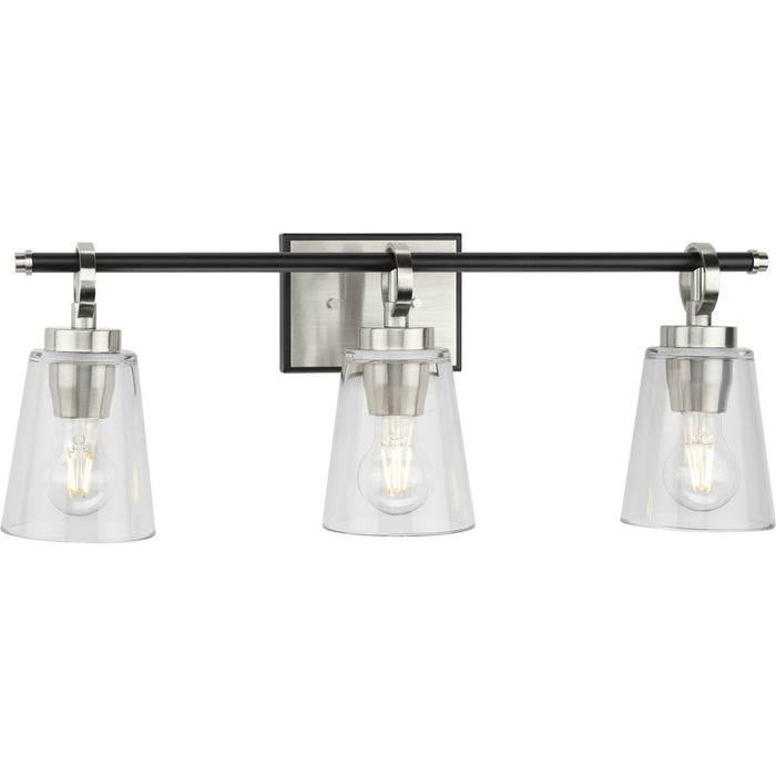Cassell Three Light Bath & Vanity-Bathroom Fixtures-Progress Lighting-Lighting Design Store