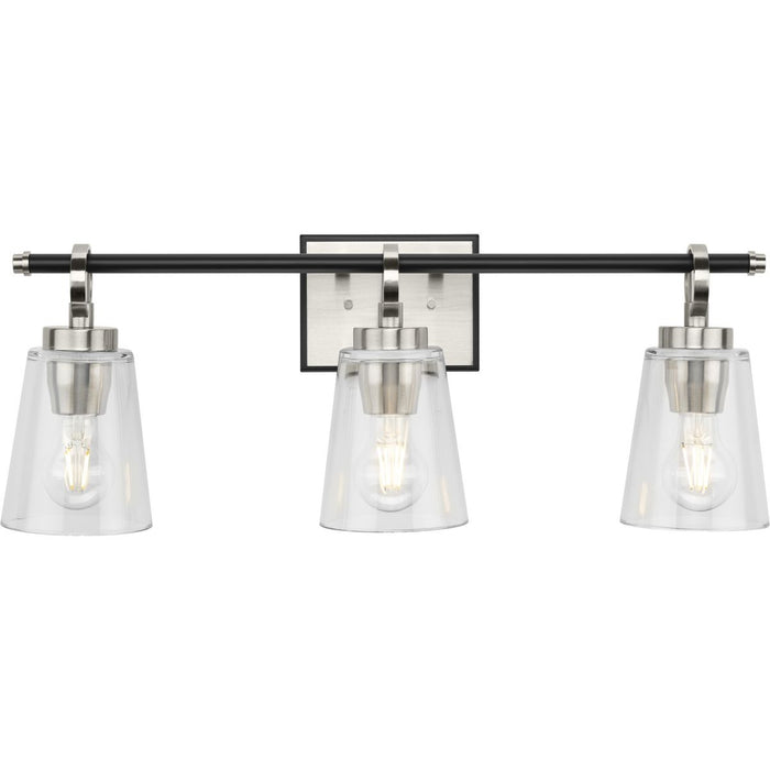 Cassell Three Light Bath & Vanity-Bathroom Fixtures-Progress Lighting-Lighting Design Store