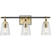 Cassell Three Light Bath & Vanity-Bathroom Fixtures-Progress Lighting-Lighting Design Store