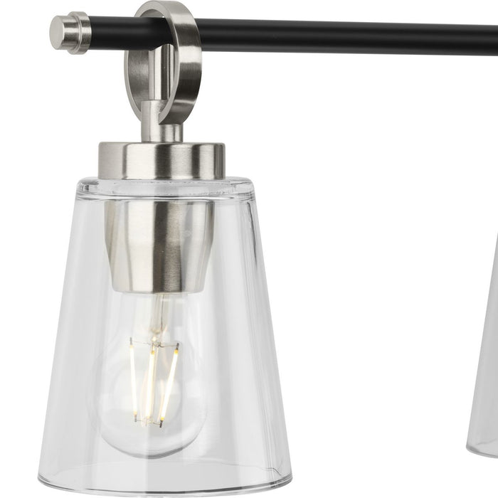 Cassell Four Light Bath & Vanity-Bathroom Fixtures-Progress Lighting-Lighting Design Store