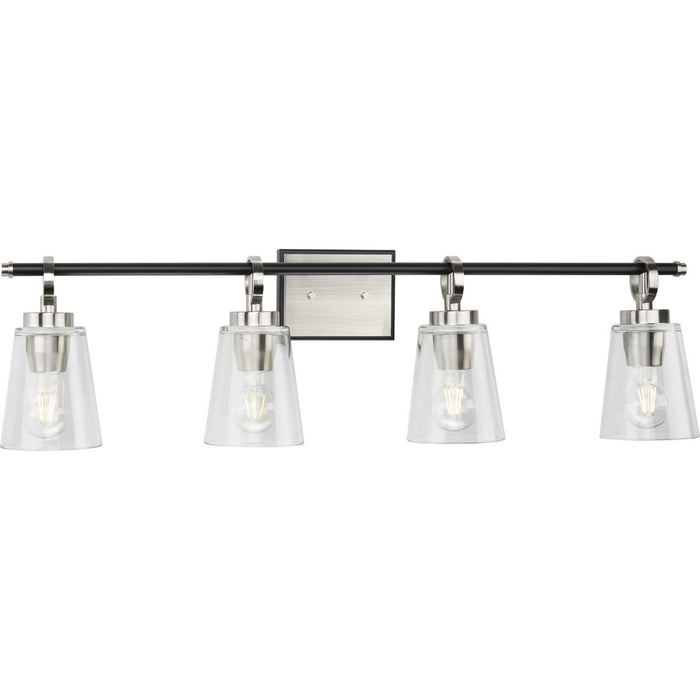 Cassell Four Light Bath & Vanity-Bathroom Fixtures-Progress Lighting-Lighting Design Store