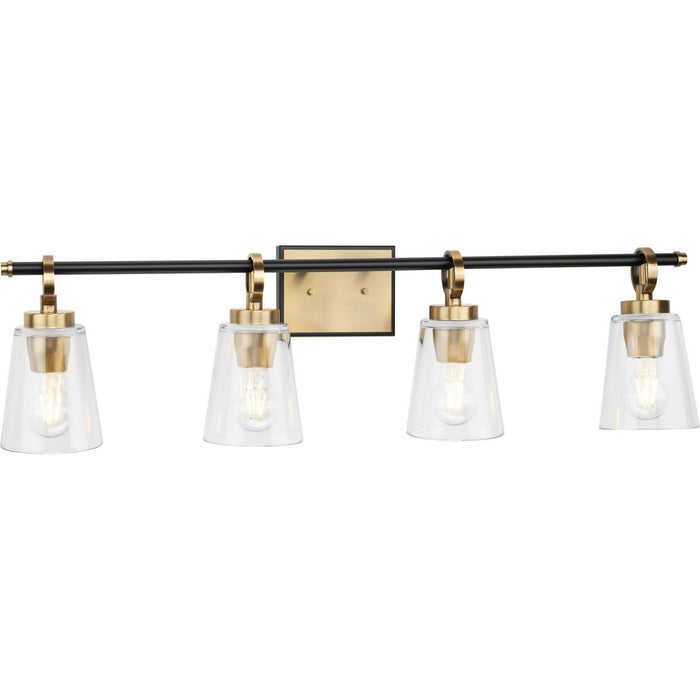 Cassell Four Light Bath & Vanity-Bathroom Fixtures-Progress Lighting-Lighting Design Store