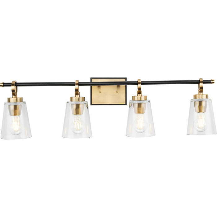 Cassell Four Light Bath & Vanity-Bathroom Fixtures-Progress Lighting-Lighting Design Store