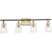 Cassell Four Light Bath & Vanity-Bathroom Fixtures-Progress Lighting-Lighting Design Store