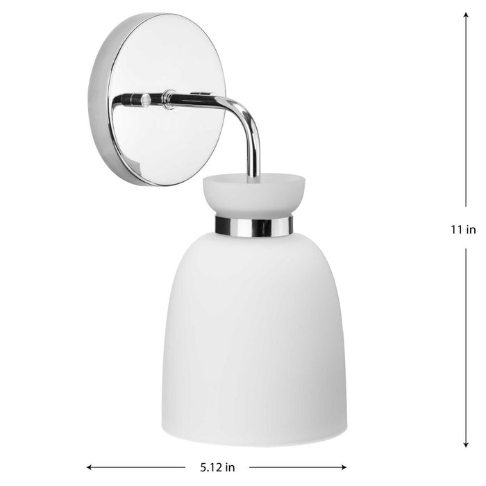 Lexie One Light Bath & Vanity Light-Sconces-Progress Lighting-Lighting Design Store