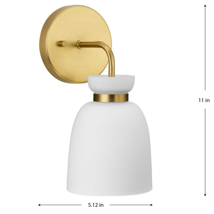 Lexie One Light Bath & Vanity Light-Sconces-Progress Lighting-Lighting Design Store