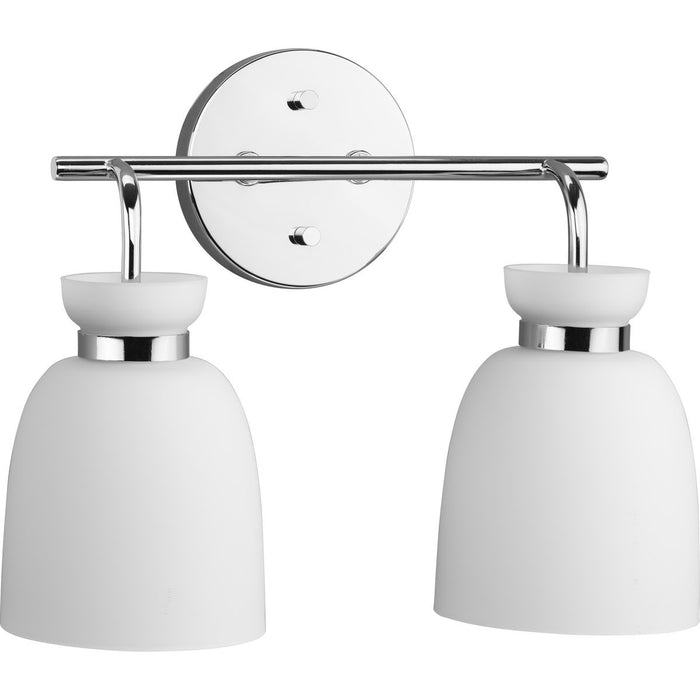 Lexie Two Light Bath & Vanity-Bathroom Fixtures-Progress Lighting-Lighting Design Store