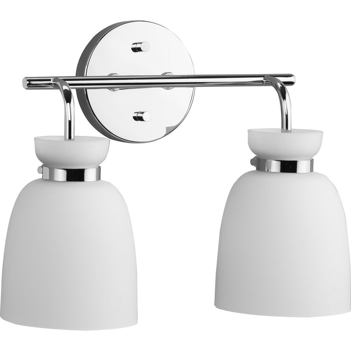 Lexie Two Light Bath & Vanity-Bathroom Fixtures-Progress Lighting-Lighting Design Store