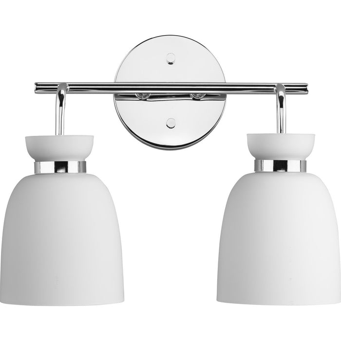 Lexie Two Light Bath & Vanity-Bathroom Fixtures-Progress Lighting-Lighting Design Store