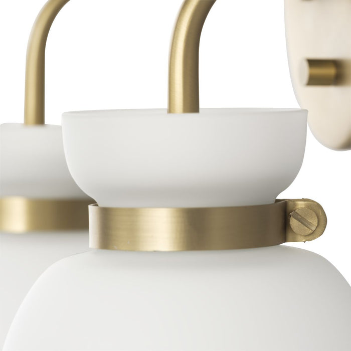 Lexie Two Light Bath & Vanity-Bathroom Fixtures-Progress Lighting-Lighting Design Store