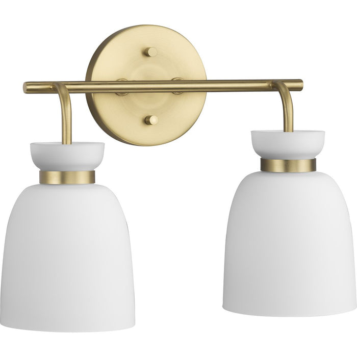 Lexie Two Light Bath & Vanity-Bathroom Fixtures-Progress Lighting-Lighting Design Store