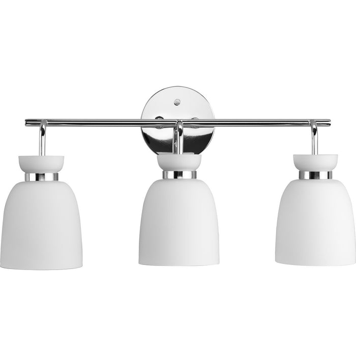 Lexie Three Light Bath & Vanity-Bathroom Fixtures-Progress Lighting-Lighting Design Store