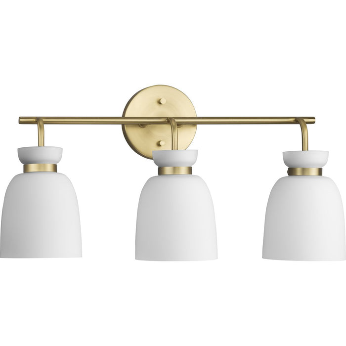 Lexie Three Light Bath & Vanity-Bathroom Fixtures-Progress Lighting-Lighting Design Store