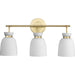 Lexie Three Light Bath & Vanity-Bathroom Fixtures-Progress Lighting-Lighting Design Store