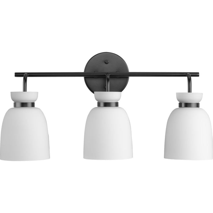 Lexie Three Light Bath & Vanity-Bathroom Fixtures-Progress Lighting-Lighting Design Store