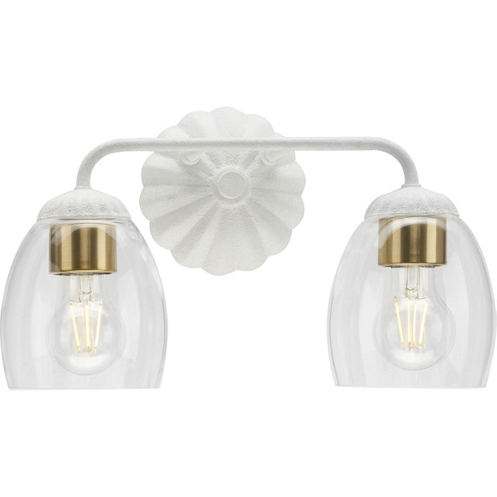 Quillan Two Light Bath & Vanity-Bathroom Fixtures-Progress Lighting-Lighting Design Store