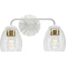 Quillan Two Light Bath & Vanity-Bathroom Fixtures-Progress Lighting-Lighting Design Store