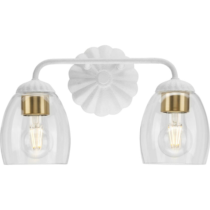 Quillan Two Light Bath & Vanity-Bathroom Fixtures-Progress Lighting-Lighting Design Store