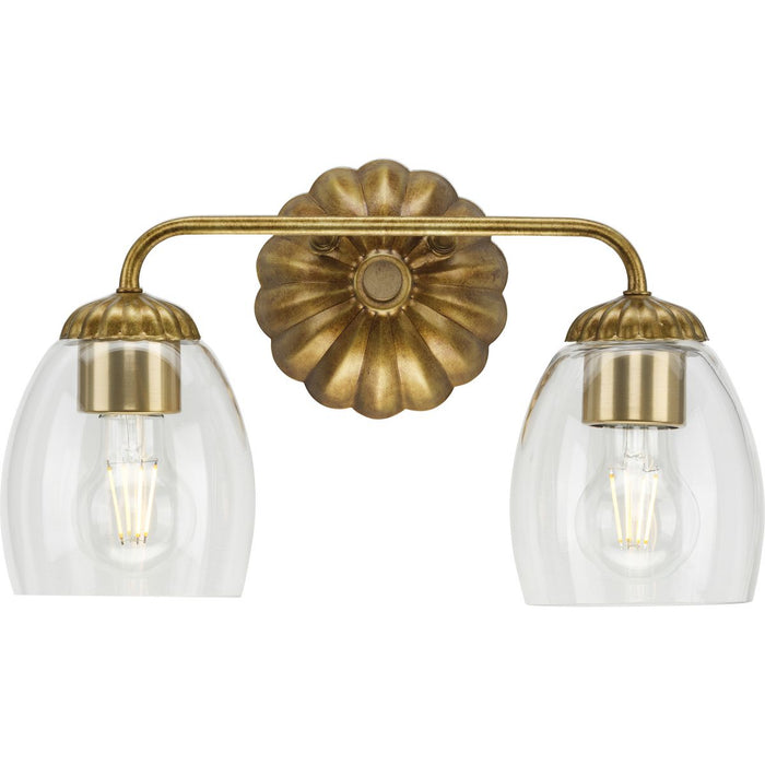 Quillan Two Light Bath & Vanity-Bathroom Fixtures-Progress Lighting-Lighting Design Store