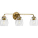 Quillan Three Light Bath & Vanity-Bathroom Fixtures-Progress Lighting-Lighting Design Store