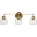 Quillan Three Light Bath & Vanity-Bathroom Fixtures-Progress Lighting-Lighting Design Store
