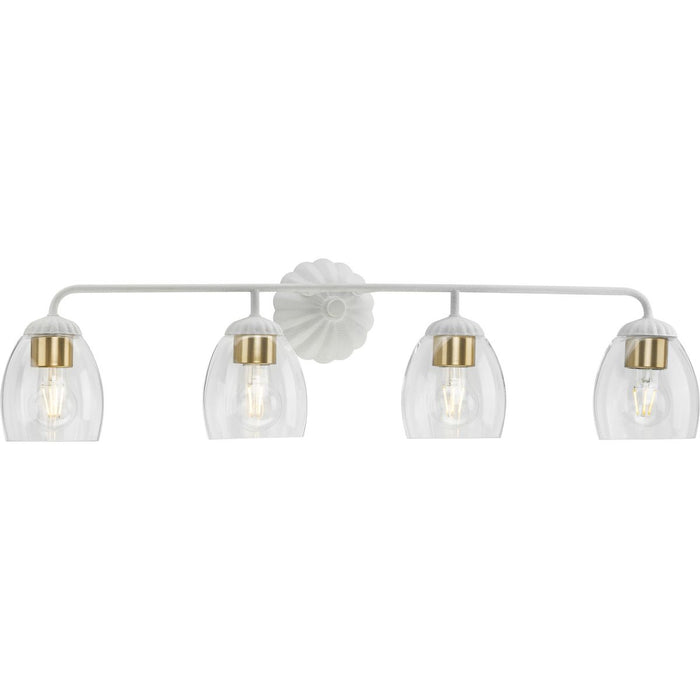 Quillan Four Light Bath & Vanity-Bathroom Fixtures-Progress Lighting-Lighting Design Store