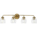 Quillan Four Light Bath & Vanity-Bathroom Fixtures-Progress Lighting-Lighting Design Store
