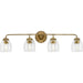 Quillan Four Light Bath & Vanity-Bathroom Fixtures-Progress Lighting-Lighting Design Store