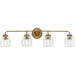 Quillan Four Light Bath & Vanity-Bathroom Fixtures-Progress Lighting-Lighting Design Store