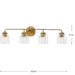 Quillan Four Light Bath & Vanity-Bathroom Fixtures-Progress Lighting-Lighting Design Store